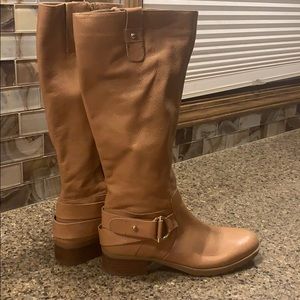 Nine West Leather Riding Boot